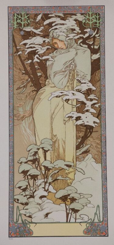 Winter 1900, Alphonse Mucha