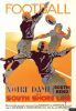 Notre Dame Football by South Shore Line Sports Poster