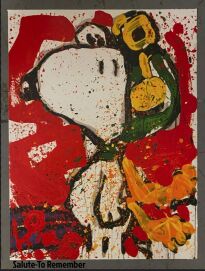 Tom Everhart Signed/Numbered Litho "To Remember.....Salute" LE