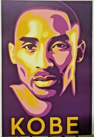 "KOBE" Kobe Bryant Sports Poster