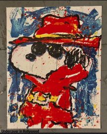 Tom Everhart Signed/Numbered Litho "Undercover in Hollywood" LE