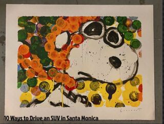 Tom Everhart Signed/Numbered Litho "10 Ways to Drive a SUV" LE