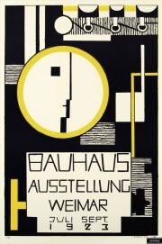 Bauhaus Ausstellung - Profile Poster