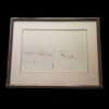 Lawerence Nelson Signed / Numbered Lithograph ~ " Horses in Blizzard" 15/25 - 4