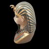 Pharaoh Tutankhamun ~ Limited / Numbered Porcelain And Gold Bust - Nadal - 2