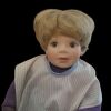 Danbury Mint - Elke Hutchens Signed "First Haircut / Nicholas" Porcelain Doll - 5