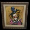Original Oil on Canvas Clown Art