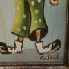 Original Signed Clown Art Painting - 3