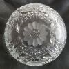 Etched Cut 6" Crystal Bowl / Candy Dish - 3