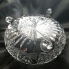 Crystal Covered Candy Dish - Footed - 4
