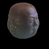 Hand Carved "Four Faced of Budda" Resin Head ~ Signed