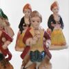 Occupied Japanese Porecelain Figurines 1950's Lot of 6 - 3