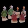 Occupied Japanese Porecelain Figurines 1950's Lot of 6 - 4