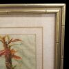 Chinese Signed Watercolor on Linen - Framed - 3