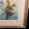 Chinese Signed Watercolor on Linen - Framed - 4