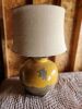 Rustic Round Yellow Lamps - 2