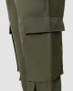 High Waist Pocket Button Design Cargo Pants - 4