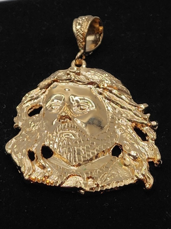 Gold Fashion Jewelry Jesus Pendant