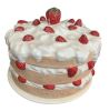 Strawberry Shortcake Cake Ceramic Covered Cake Stand