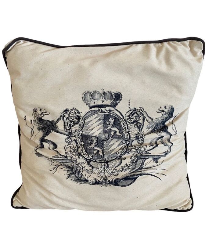 Heraldry Crest Cushion / Pillow
