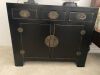 Black Laqured Chinese Style Buffet / Campaign Chest - 2