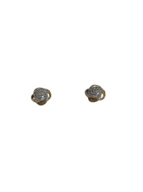 Earrings 18K Gold Over Sterling Silver