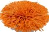 Orange JuJu Hat - Lrg Feathers - 2