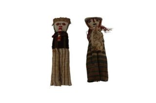 Peruvian Funerary Dolls set