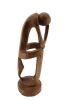 Teak Seated Thinking Man Hand Carved - 2