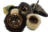 Woven Mask Shaman, Small Harpy Embera Mask Woven - Panama, Horse Mask Woven, Monkey Embera Mask, - 4