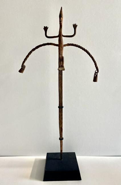 Bamana / Dogon Iron Staff- Aboriginal Indigenous Art