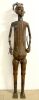Bronze Male Figure w/ Pipe - Aboriginal Indigenous Art