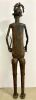 Bronze Male Figure w/ Pipe - Aboriginal Indigenous Art - 3