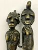 Yoruba (Male/Female) Seated Bronze Figures - 2