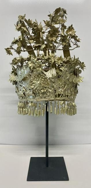 Miao Silver Bridal Crown (S.E. Asia)