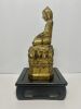 Gilt Wooden Shan Buddah Figure w/ Stand - 2