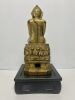 Gilt Wooden Shan Buddah Figure w/ Stand - 3
