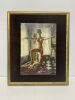 Early "Nude Woman / Dressed Man" Oil on Board