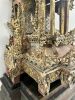 Burmese Buddha Gilt Wood Palin (Throne) - 4