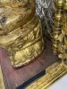 Burmese Buddha Gilt Wood Palin (Throne) w/ Mirrored Mosiac - 5