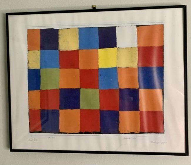Paul Klee "Farbtafel" - 1930 Art