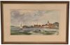 Tom Groom "Boats at Bosham" - Acrylic Ink
