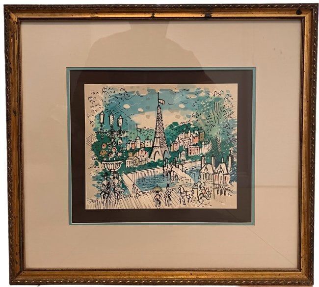 Charles Cobelle "Parisian Summer" - Lithograph Signed Limited Edition 485/500.